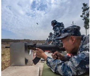 中部戰(zhàn)區(qū)空軍某新訓(xùn)旅開始實(shí)彈射擊考核